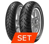Reifenset Metzeler FeelFree für SYM (Sanyang) Maxsym 500 120/70 R15+160/60 R15
