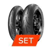 Reifenset Metzeler Sportec M9 RR für BMW R S 120/70 ZR17 58W+170/60 ZR17 72W