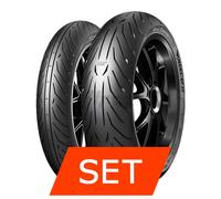 Reifenset Pirelli Angel GT II für Suzuki GSF 600 N / S Bandit 120/60 ZR17