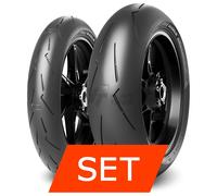Reifenset Pirelli Diablo Supercorsa SP V4 für SWM Gran Milano Outlaw 125