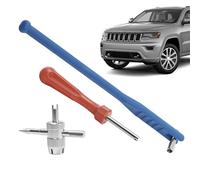 Reifenventil-Schaftwerkzeug | Metallkernabzieher, Reifenvorbau-Entfernungswerkzeug-Set - für Motorrad, Auto, LKW, Anhänger, Werkstatt, Garage, Fahrrad, Automobil