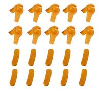 Reifenwechslerschutz, 20-tlg. Reifenmontiergerät Demount Head Duck Insert Felgenschutz Reifenrad Reparaturwerkzeuge Gelb