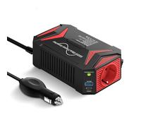 BESTEK Reiner Sinus-Wechselrichter 12 V zu 230 V, 300 W Power-Konverter, Kfz-Steckdose, Kfz-Wechselrichter, mit Kfz-Zigarettenanzünderstecker