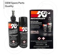 Reinigungs-Set Filter Luft Waschbar Sport BMC K&N Reiniger 355ml + Öl 204ml