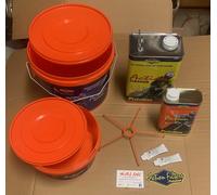 Reinigungs-Set " putoline Action Set " Luftfilter Motorrad Cross Enduro - Öl