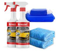 REINIGUNGSKNETE SET-2 Gleitmittel 2x 750 ml Gleitflüssigkeit Lackknete 200g blau