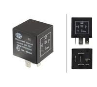 HELLA 5WG 003 620-091 Relais, Wisch-Wasch-Intervall - 12V - 6-polig - ohne Halter