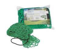 relaxdays Anhängernetz 2 x 3 m grün grün