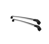 Relingträger Dachträger Dachgepäcklader Kreuz Für Benz Für GLC SUV X253 X254 2015 2016 2017 2018 2019 2020 Dachreling(Silver Black)