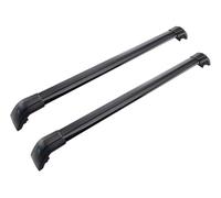 Relingträger Für Mercedes Für Benz GLC X254 2023-2025 2PC Querstangen Querstange Gepäckträger Dachträger Schiene Abschließbare Frachtstangen Dachbox Auto(Black)