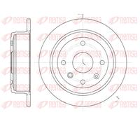 REMSA 6876.00 Bremsscheibe