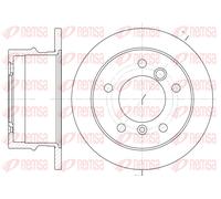 KAWE 6565 00 Bremsscheibe