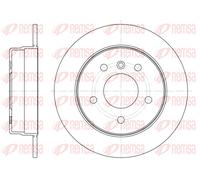 Bremsscheibe REMSA 6831.00