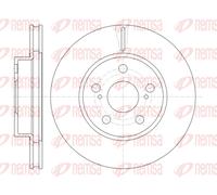REMSA 2x Bremsscheibe vorne Ø255mm belüftet für Toyota Prius Liftback W2