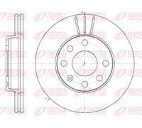 Bremsscheibe REMSA 6061.10