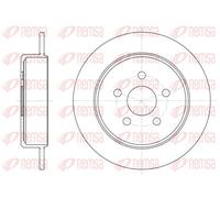 REMSA 6901.00 Brake Disc for CHRYSLER,DODGE