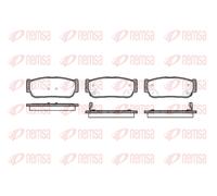 REMSA Bremsbeläge Bremsbelegsatz hinten für KIA Sorento I Ssangyong Rexton