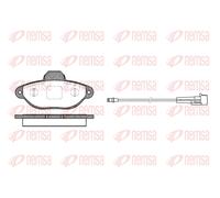 REMSA Bremsbeläge Bremsbelegsatz vorne für Fiat 500 Panda Ford KA Y