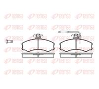 REMSA Bremsbeläge vorne für Fiat Ducato Pritsche/Fahrgestell Citroën C25