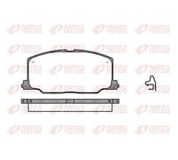REMSA Bremsbelagsatz, Scheibenbremse 0268.04 für TOYOTA