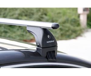 Renault Captur II (01/2020 bis...) OHNE aufliegender Dachreling - EVOS ALU Grundträger (Spannträger) - N21239/20001/15025