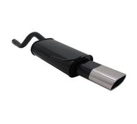 Novus Sportauspuff für Renault Clio 2 135x75mm Endschalldämpfer mit ABE