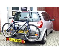Renault Scenic Grand Scenic II Bj. 06/2003 bis 03/2009 ( Zusatzbeleuchtung wird beim Fahrradtransport empfohlen !) - Paulchen Grundträger - 822623 500 - 822623 500