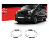 Renault Trafic III Nebelscheinwerfer Leisten 2015-2020 Chrom Zierleisten 2 tlg
