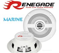 Renegade 13cm Feuchtraum Lautsprecher Boxen Schwimmbad Boot Badezimmer 160Watt
