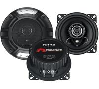 Renegade RX 42 10 cm / 4" 2 Wege Koax KFZ Autolautsprecher 120 RMS Paarpreis