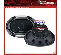 Renegade RX693 3-Wege Auto Lautsprecher oval 15x23cm Triax 300 Watt