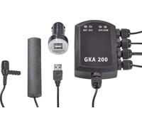 Renkforce GKA200 Auto Alarmanlage Mobiltelefon kompatibel, Fahrzeugortung, Erschütterungssensor, GPS-Portal 12 V/DC, 24 V/DC