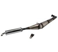 Rennauspuff RESO C32 Sport mit Kugelflanschanschluß + Ø32mm-Krümmer
