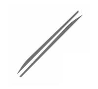 Rennstreifen Lange Sportstreifen Auto-Karosserie-Türseiten-Dekoraufkleber Tuning-Zubehör DIY-Vinylaufkleber Für Toyota Für AYGO Seitenschweller Auto(Dark Grey)