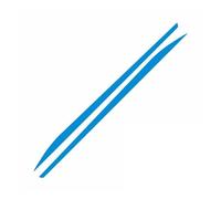 Rennstreifen Lange Sportstreifen Auto-Karosserie-Türseiten-Dekoraufkleber Tuning-Zubehör DIY-Vinylaufkleber Für Toyota Für AYGO Seitenschweller Auto(Light Blue)