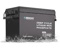 Core mini 12V 200Ah LiFePO4 Batterie mit Niedrigtemperaturschutz - inkl. 19% MwSt. / 1 Batterie + Gratis 500A Monitor