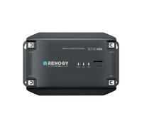 Renogy DC zu DC Batterie Ladegerät 12V 40A, Intelligent DCDC Batterieladegerät Laderegler Solar für Flut-, Gel-, AGM-, Lithium-Batterien, für Wohnmobile, Lastwagen, Nutzfahrzeuge, Boote, Yachten, 600W