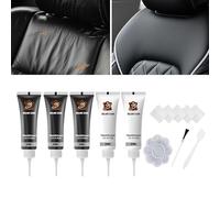 Reparatur-Set für Leder in Fahrzeugen, Armaturenbrett Polster Aufbereiter, Lederfarbe Restaurationspaste für Polster Schuhe Jacke Boot Couch Autoinnenraum Möbel Stiefel Sattel