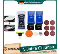 Reparatur Set Scheinwerfer Politur Frontscheinwerfer Polieren Aufbereitung Profi