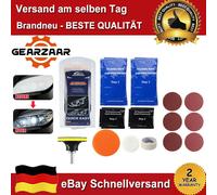 Reparatur Set Scheinwerfer Politur Frontscheinwerfer Polieren Aufbereitung Profi