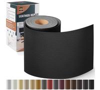Reparatur Set Schwarz, 10 x 160cm Kunstleder Selbstklebend, Lederflicken