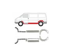 Volkswagen T4 Kurz und Mittel Reparaturblech Schweller XL Set L+R