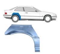 Reparaturblech Kotflügel hinten für BMW 3 E36 1990-2000 / Rechts/COUPE