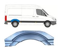Reparaturblech Kotflügel hinten für Mercedes Sprinter 2006-2018 / Links = Rechts