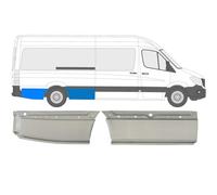 Reparaturblech Kotflügel hinten für Mercedes Sprinter 2006-2018 / Rechts/Satz