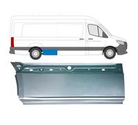Reparaturblech Kotflügel hinten für Mercedes Sprinter 2018- / Rechts