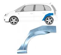 Reparaturblech Kotflügel hinten für Opel Meriva 2003-2010 / Links