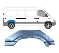 Reparaturblech Kotflügel hinten für Opel Movano 1998-2010 / Rechts