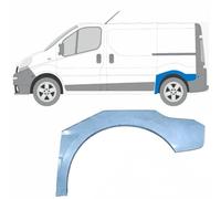 Reparaturblech Kotflügel hinten für Opel Vivaro 2001-2014 / Links