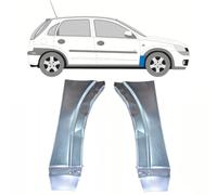 Reparaturblech Kotflügel vorne für Opel Corsa C 2000-2010 / Links+Rechts/Satz